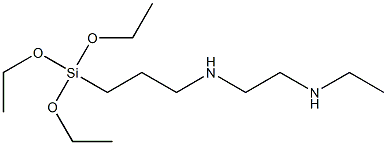 3-(Triethoxysilyl)-N-[2-(ethylamino)ethyl]propan-1-amine Structure