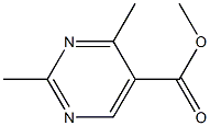 2,4-Dimethylpyrimidine-5-carboxylic acid methyl ester Structure