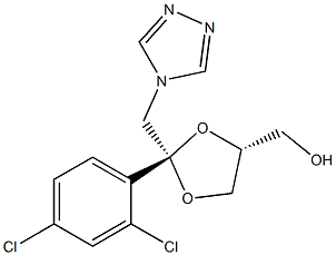 cis-2-(2,4-Dichlorophenyl)-2-(4H-1,2,4-triazol-4-ylmethyl)-1,3-dioxolane-4-methanol