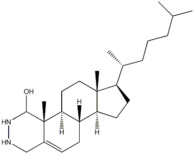 DIAZACHOLESTEROL Struktur