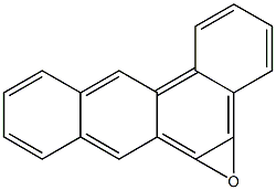 BENZ(A)ANTHRACENE-5,6-EPOXIDE Struktur