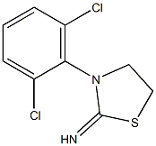 3-(2,6-DICHLOROPHENYL)-1,3-THIAZOLIDIN-2-IMINE Structure