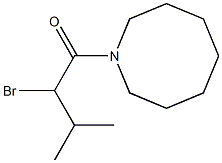 1-(azocan-1-yl)-2-bromo-3-methylbutan-1-one Structure