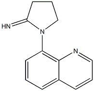 1-(quinolin-8-yl)pyrrolidin-2-imine Struktur