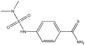 4-[(dimethylsulfamoyl)amino]benzene-1-carbothioamide Structure