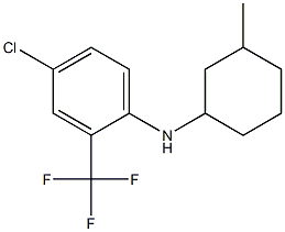 4-chloro-N-(3-methylcyclohexyl)-2-(trifluoromethyl)aniline