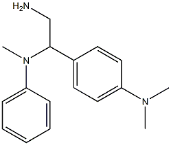 N-{2-amino-1-[4-(dimethylamino)phenyl]ethyl}-N-methyl-N-phenylamine Struktur