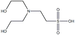 N,N-BIS(2-HYDROXYETHYL)-2-AMINOETHANE SULPHONIC ACID extrapure Structure