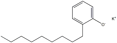 Potassium 2-nonylphenolate Structure