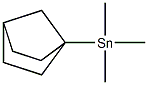 1-Trimethylstannylbicyclo[2.2.1]heptane Structure