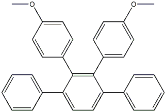 1,4-Diphenyl-2,3-bis(4-methoxyphenyl)benzene Structure