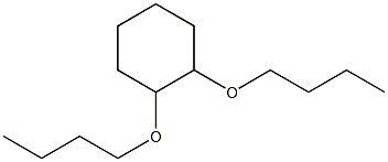 1,2-Dibutoxycyclohexane Structure