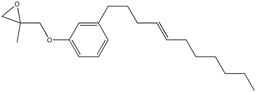3-(4-Undecenyl)phenyl 2-methylglycidyl ether