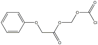 Chlorocarbonic acid phenoxyacetyloxymethyl ester