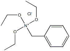 Benzyltriethoxyammonium chloride Struktur