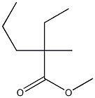 Propyl dimethyl butyrate Struktur