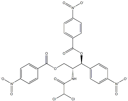 (1S,2R)-2-(2,2-Dichloroacetamido)-1-(4-nitrophenyl)propane-1,3-diyl Bis(4-nitrobenzoate)