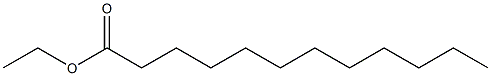Ethyl laurate Struktur