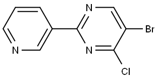 5-bromo-4-chloro-2-pyridin-3-ylpyrimidine|