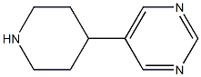 5-piperidin-4-ylpyrimidine Structure
