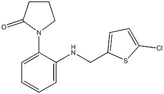 1-(2-{[(5-chlorothiophen-2-yl)methyl]amino}phenyl)pyrrolidin-2-one