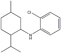 2-chloro-N-[5-methyl-2-(propan-2-yl)cyclohexyl]aniline