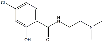 4-chloro-N-[2-(dimethylamino)ethyl]-2-hydroxybenzamide
