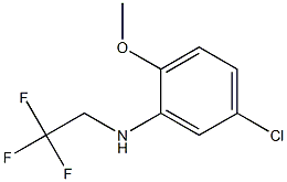 5-chloro-2-methoxy-N-(2,2,2-trifluoroethyl)aniline