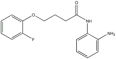 N-(2-aminophenyl)-4-(2-fluorophenoxy)butanamide Struktur