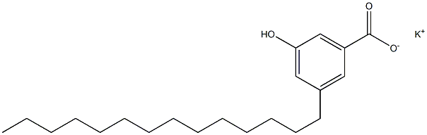 3-Tetradecyl-5-hydroxybenzoic acid potassium salt
