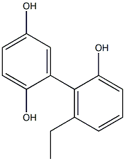 6'-Ethyl-1,1'-biphenyl-2,2',5-triol Struktur