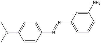 3'-Amino-4-(dimethylamino)azobenzene Structure
