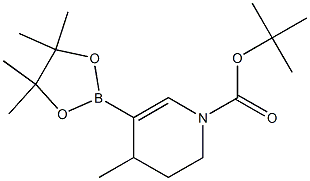 tert-butyl 4-methyl-5-(4,4,5,5-tetramethyl-1,3,2-dioxaborolan-2-yl)-3,4-dihydropyridine-1(2H)-carboxylate|