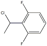 2-(1-Chloroethyl)-1,3-difluorobenzene Struktur