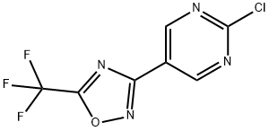 D0130|3-(2-氯-5-嘧啶基)-5-(三氟甲基)-1,2,4-噁二唑