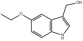1H-Indole-3-methanol, 5-ethoxy- Struktur