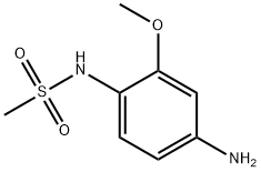 N-(4-amino-2-methoxyphenyl)methanesulfonamide(SALTDATA: FREE) Struktur