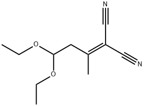 Propanedinitrile, 2-(3,3-diethoxy-1-methylpropylidene)-