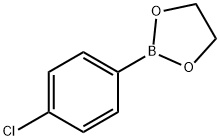 1,3,2-Dioxaborolane, 2-(4-chlorophenyl)- Struktur