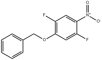 Benzene, 1,4-difluoro-2-nitro-5-(phenylmethoxy)-