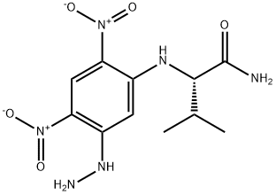 N2-(5-Hydrazinyl-2,4-dinitrophenyl)-L-valinamide Structure