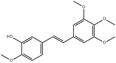 Phenol, 2-methoxy-5-[(1E)-2-(3,4,5-trimethoxyphenyl)ethenyl]-