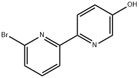 [2,2'-Bipyridin]-5-ol, 6'-bromo- Struktur
