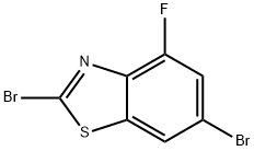 JJ641|2,6-二溴-4-氟苯并[D]噻唑