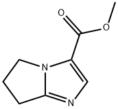 5H-Pyrrolo[1,2-a]imidazole-3-carboxylic acid, 6,7-dihydro-, methyl ester 结构式