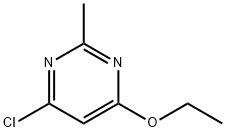 4-chloro-6-ethoxy-2-methylpyrimidine Struktur
