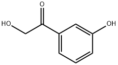2-hydroxy-1-(3-hydroxyphenyl)ethan-1-one, 131341-58-7, 结构式