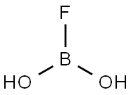 Boronic acid, B-fluoro- Struktur
