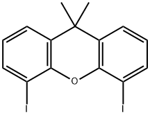 9H-Xanthene, 4,5-diiodo-9,9-dimethyl-|9H-XANTHENE, 4,5-DIIODO-9,9-DIMETHYL-