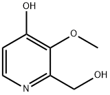 2-(Hydroxymethyl)-3-methoxypyridin-4-ol Struktur
